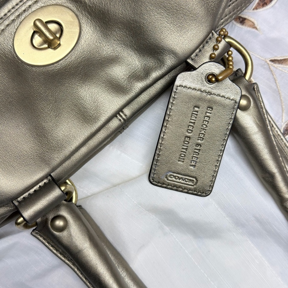 Coach Bleecker Street Limited Edition Peyton Satchel Bag - Picture 4 of 5